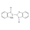 Структурная формула тиоиндиго фиолетового