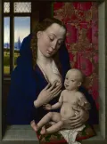 Дирк Баутс. Богоматерь с Младенцем. Ок. 1465