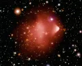 Скопление галактик Пуля (1E 0657-56) в рентгеновском диапазоне