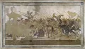 Битва при Иссе. Мозаика из дома Фавна, Помпеи. 1 в. до н. э.
