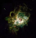 Область активного звездообразования NGC 604 в Галактике Треугольника