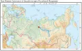 Река Нижняя Тунгуска и её бассейн на карте России