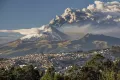 Извержение вулкана Котопахи. Эквадор