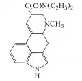 Структурная формула диэтиламида лизергиновой кислоты