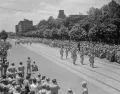 Парад американских войск. Токио. 4 июля 1946