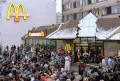 Открытие первого ресторана «Макдоналдс» в Москве. 1990