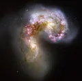 Галактики Антенны в оптическом диапазоне