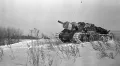 Самоходная артиллерийская установка СУ-122 Ленинградского фронта на исходной позиции. 1944. Фото: Всеволод Тарасевич