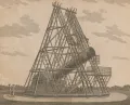 Телескоп Вильяма Гершеля длиной 40 футов