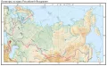 Пятигорье на карте Российской Федерации