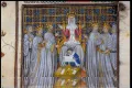 Раздел Франкского государства между сыновьями Хлодвига I. Миниатюра из Больших французских хроник. 1400–1410