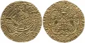Нобль Генриха V, золото. Лондон. 1413–1422