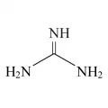 Структурная формула гуанидина