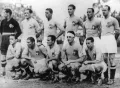 Сборная Италии после победы на чемпионате мира по футболу. Стадион «Национале ПНФ», Рим. 1934