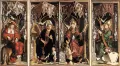 Михаэль Пахер. Алтарь отцов Церкви для женского монастыря Нойштифт. Ок. 1480