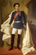 Фердинанд фон Пилоти. Портрет короля Баварии Людовика II. 1865
