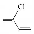 Структурная формула хлоропрена