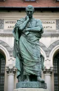 Этторе Феррари. Памятник Овидию, Констанца (Румыния). 1887