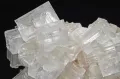 Сростки кристаллов галита из Большого Солёного озера (штат Юта, США)