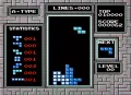 Кадр из видеоигры «Тетрис» для Nintendo Entertainment System. Разработчики Алексей Пажитнов, Вадим Герасимов