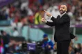 Тренер сборной команды Марокко Валид Реграги на Двадцать втором чемпионате мира по футболу. 2022