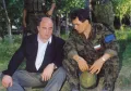 Министр обороны Грузии Тенгиз Китовани и глава ГКЧС Сергей Шойгу