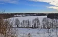Смоленское Поозерье. Озеро Ржавец с высоты городища Вержавск