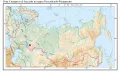 Река Самара и её бассейн на карте России