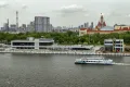 Вид на Южный речной вокзал, Москва. Фото сделано в 2023