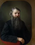 Владимир Шервуд. Портрет Ивана Егоровича Забелина. 1871
