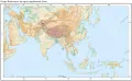 Озеро Яшилькуль на карте зарубежной Азии