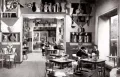 Росписи в залах кафе «Дружба» в Москве. 1961–1962. Художники Андрей Васнецов, Виктор Эльконин