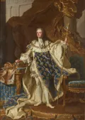Гиацинт Риго. Портрет короля Франции Людовика XV. 1727–1730