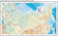 Новосибирские острова на карте России