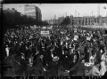 Всеобщая 24-часовая стачка протеста, организованная СФИО. Париж. 12 февраля 1934 