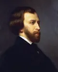 Чарльз Ланделл. Портрет Альфреда де Мюссе. 1878