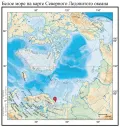 Белое море на карте Северного Ледовитого океана