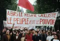 Демонстрация против режима Шарля де Голля. Париж. Июнь 1968