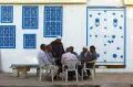Тунис. Мужчины играют в домино