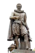 Памятник Симону Стевину. Скульптор Луи-Эжен Симонис