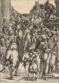 Жак Белланж. Поклонение волхвов. Ок. 1614–1617