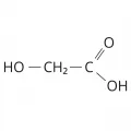 Структурная формула гликолевой кислоты