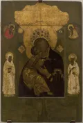 Владимирская икона Божией Матери (Волоколамская). 1572