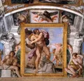 Аннибале Карраччи. Полифем и Акид. 1598–1604. Фрагмент росписи свода галереи в Палаццо Фарнезе в Риме