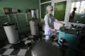 Подготовка дезинфицирующих средств для стерилизации в Тамбовской областной детской клинической больнице