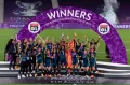 Женская футбольная команда «Олимпик» (Лион) – победитель Лиги чемпионов. Сан-Себастьян. 2020