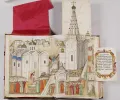 Авраамий Палицын зачитывает в Богоявленском монастыре грамоту об избрании царём Михаила Романова