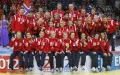 Сборная Норвегии по гандболу – победитель чемпионата Европы по гандболу. Стадион «Белградская Арена». 2012