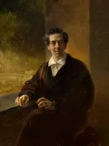 Карл Брюллов. Портрет Алексея Перовского (писателя Антония Погорельского). 1836