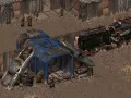 Кадр из видеоигры «Fallout: A Post Nuclear Role Playing Game». Разработчик Interplay Entertainment. 1997